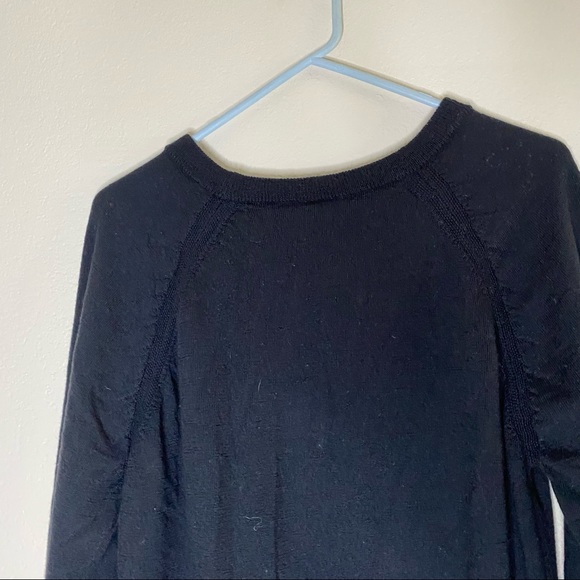 LULULEMON black merino wool Rising Salutation sweater 8 - Picture 10 of 11